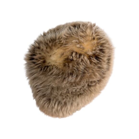 Vintage Westbury Fur Hat 1950s 60s Halle Bros Co Plush Winter EUC main image 5
